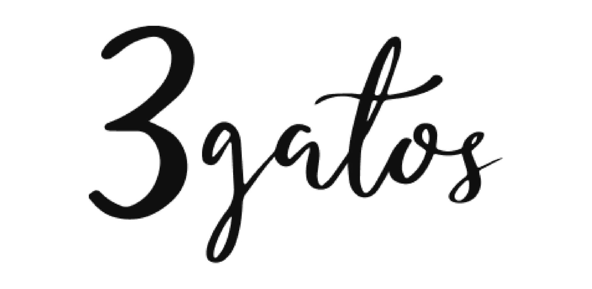 3 Gatos logo