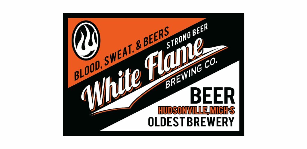 White Flame Brewing CO logo